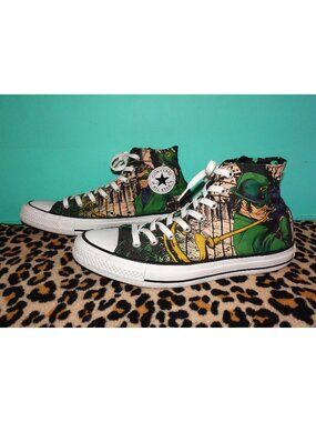 Vintage The Riddler Converse High Top Sneakers Men's 11 all star